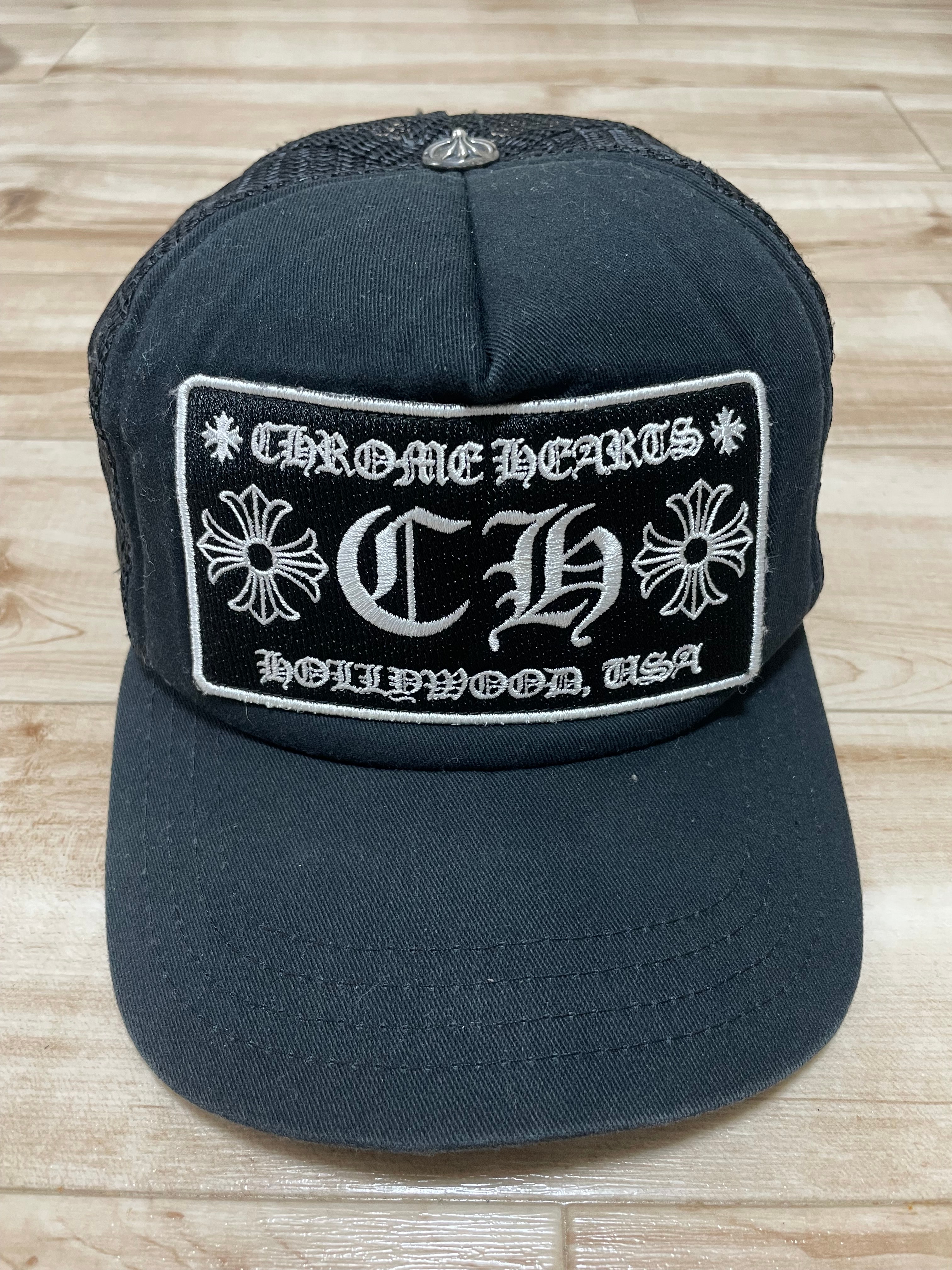 クロムハーツ トラッカー キャップ CH "ブラック"