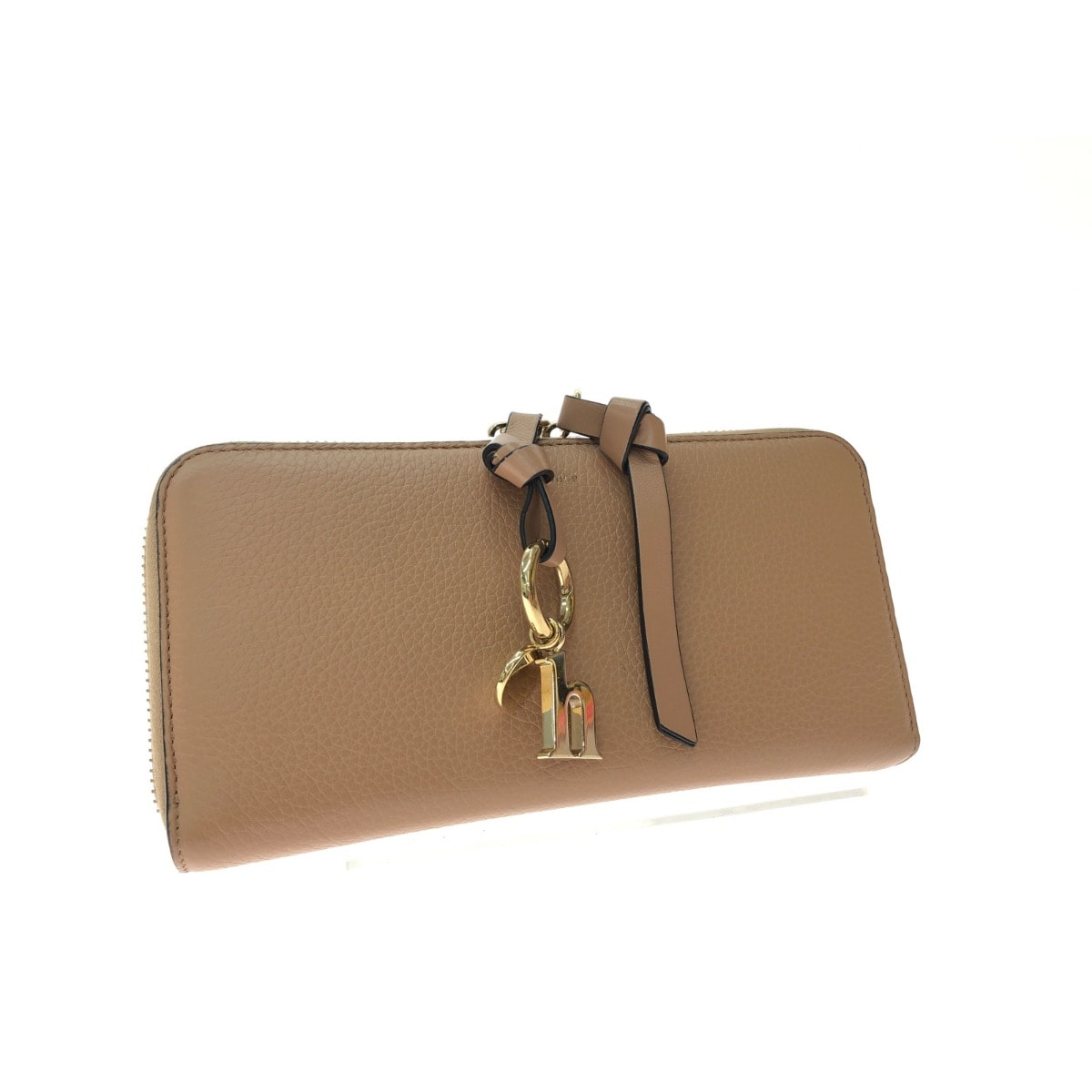 ▼▼Chloe クロエ レディース 長財布 ラウンドファスナー Alphabet アルファベット レザー メタルチャーム