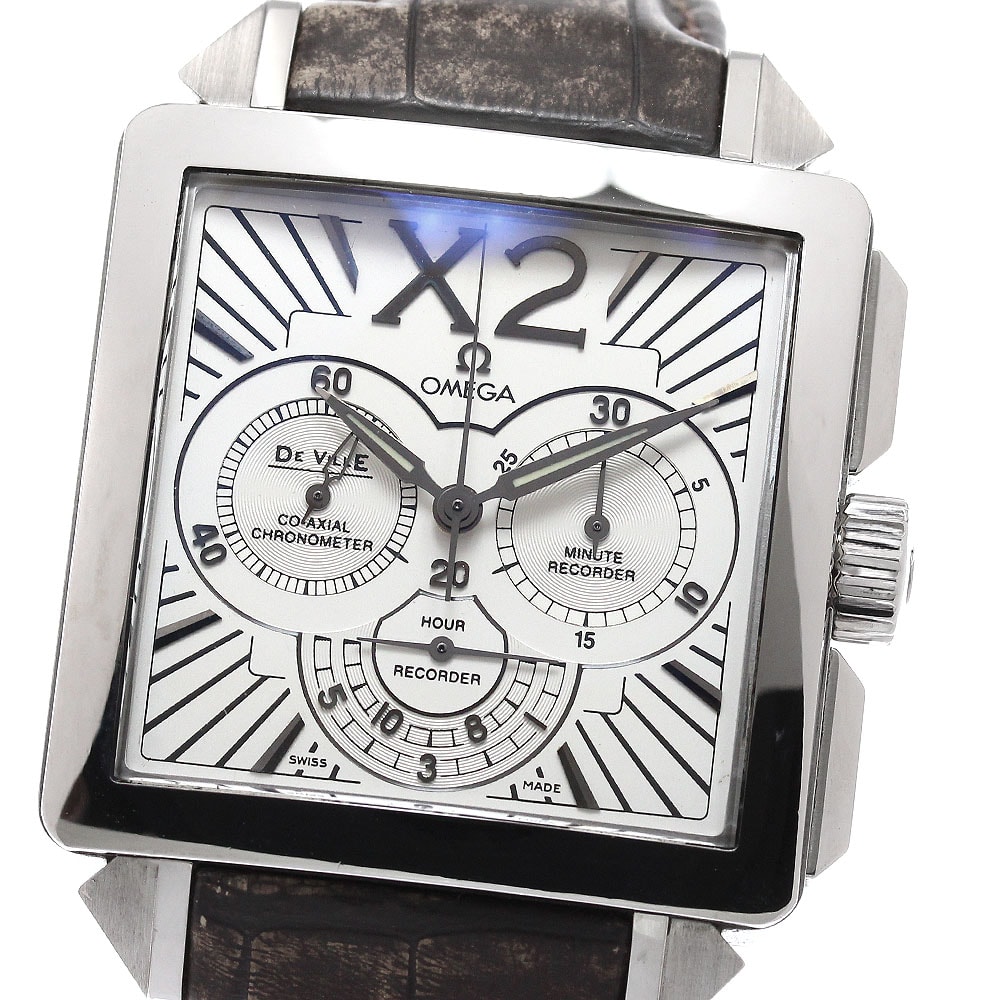 オメガ デビル X2 コーアクシャル メンズ 【中古】