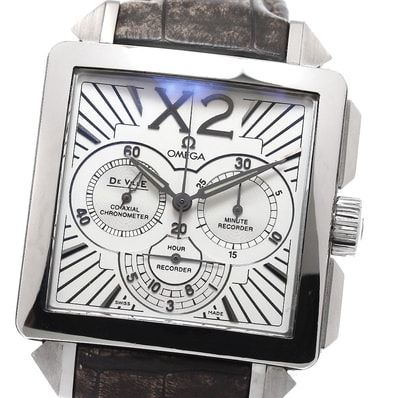 オメガ デビル X2 コーアクシャル メンズ 【中古】