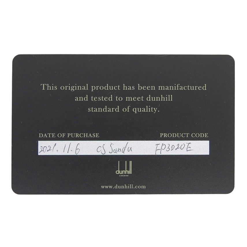A+ (新品・未使用(ワケあり))】未使用品 ダンヒル 二つ折り財布 A+ (新品・未使用(ワケあり))】未使用品 ダンヒル 二つ折り財布