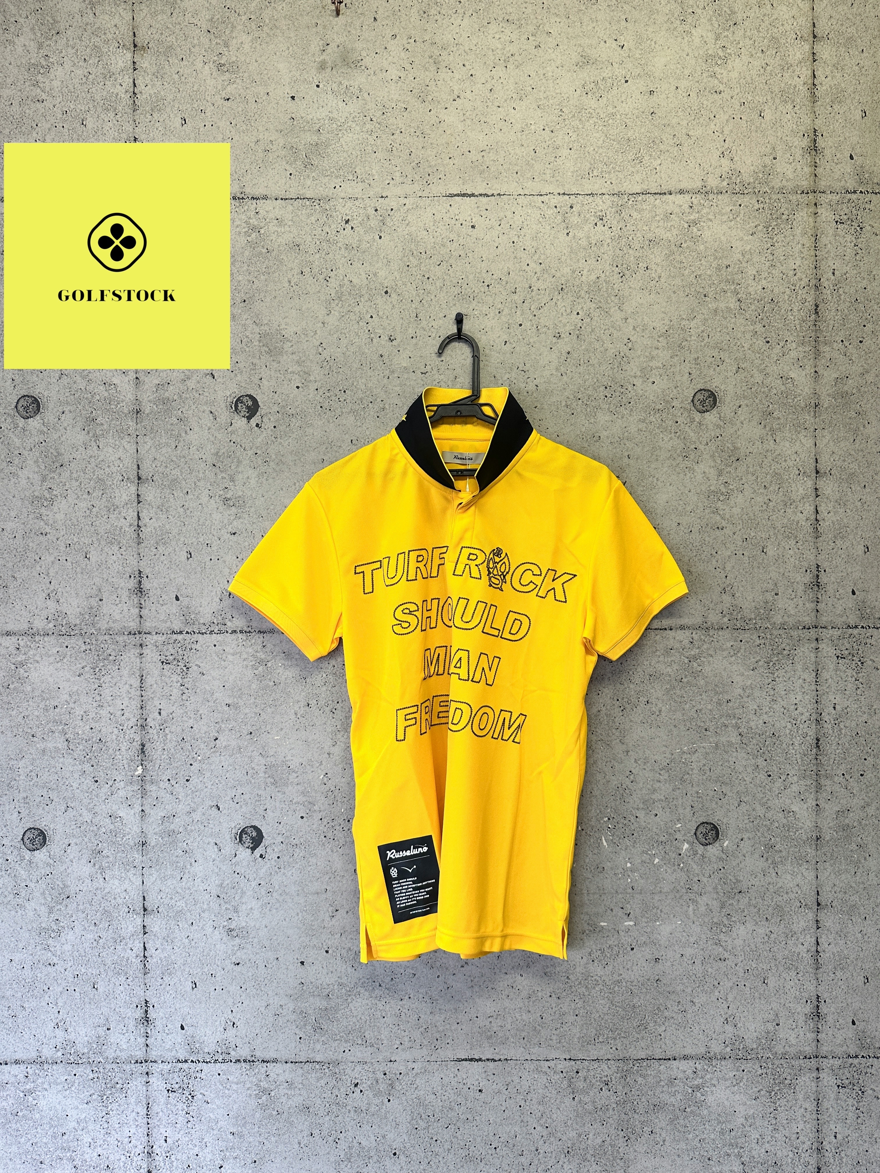 【新品未使用】サイズ4 メンズ ポロシャツ ラッセルノ ゴルフウェア2967