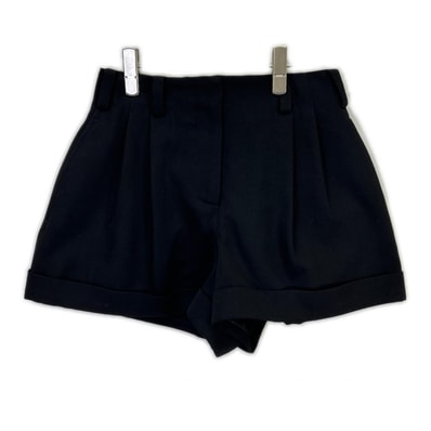 ジバンシィ BW5173164J 26SS ブラック タック ショートパンツ 36