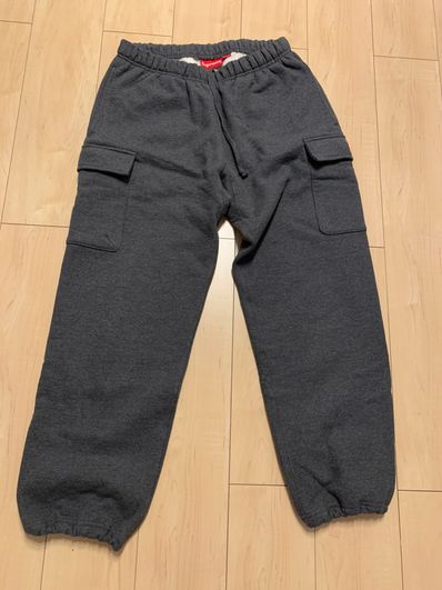 Supreme Small Box Cargo Sweatpant "Charcoal"