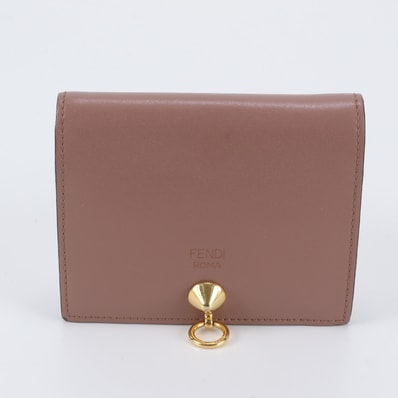 ■極美品 フェンディ8M0387 二つ折り 財布 レザー