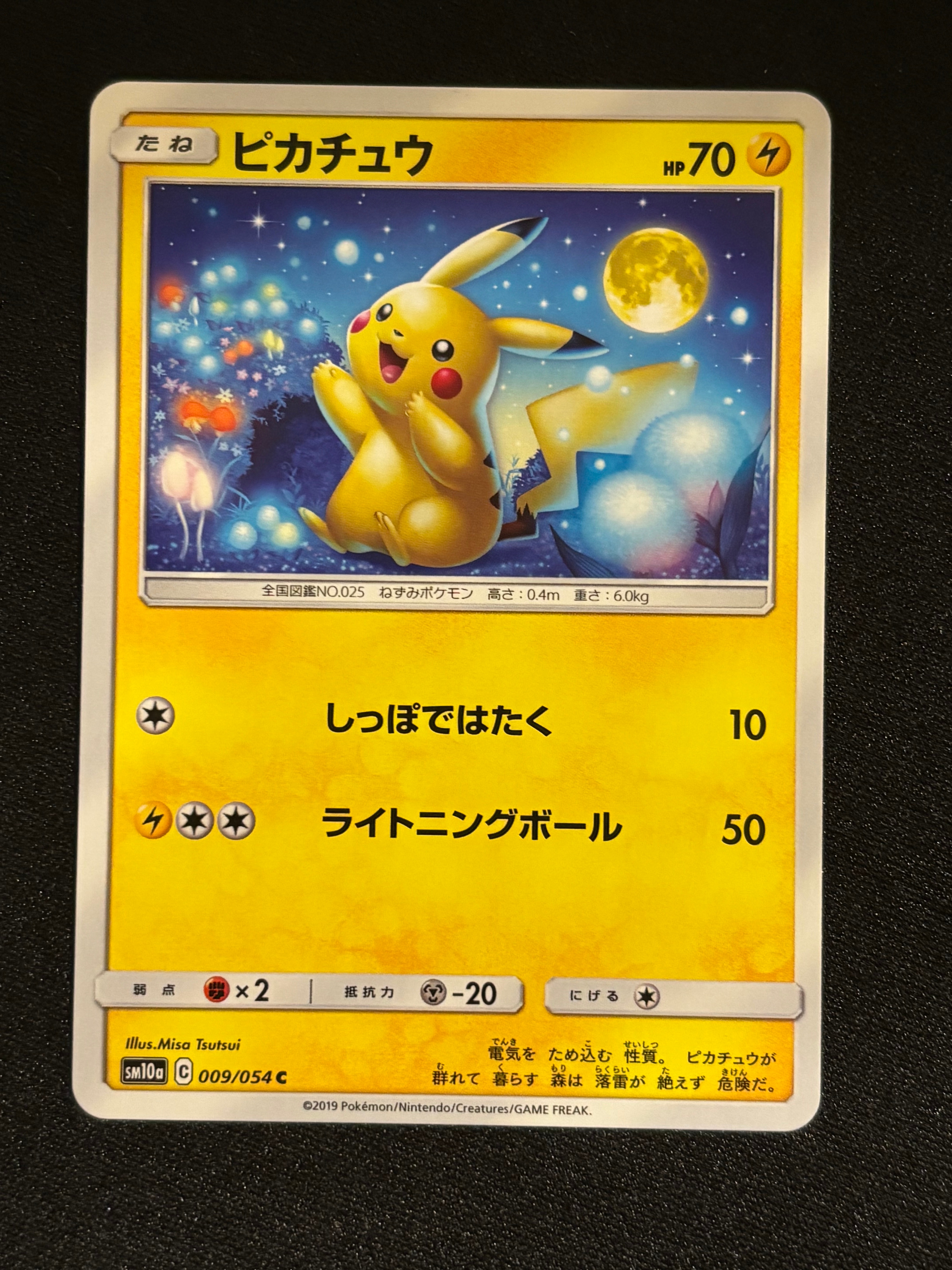 PSA10】ピカチュウ C [SM10a 009/054](強化拡張パック「ジージーエンド