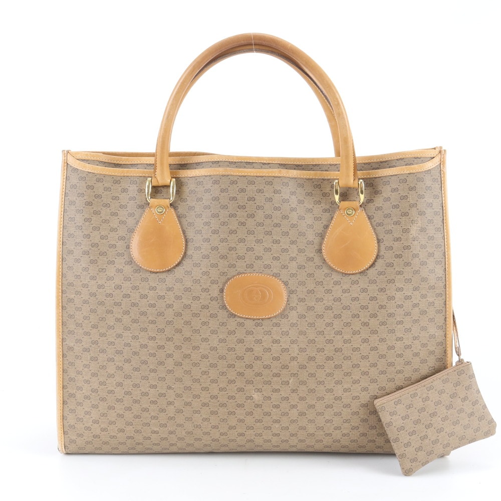 グッチ マイクロGGオールドトート バッグ