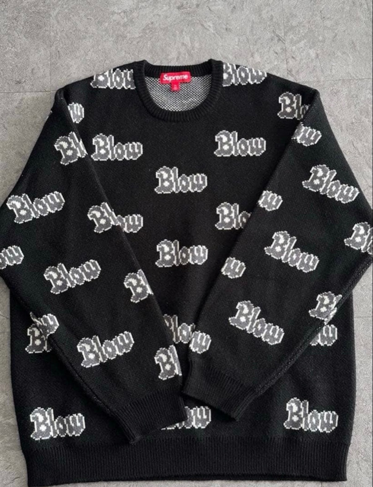 Supreme Blow Sweater "Black"