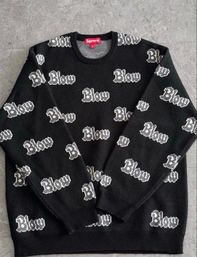 Supreme Blow Sweater "Black"