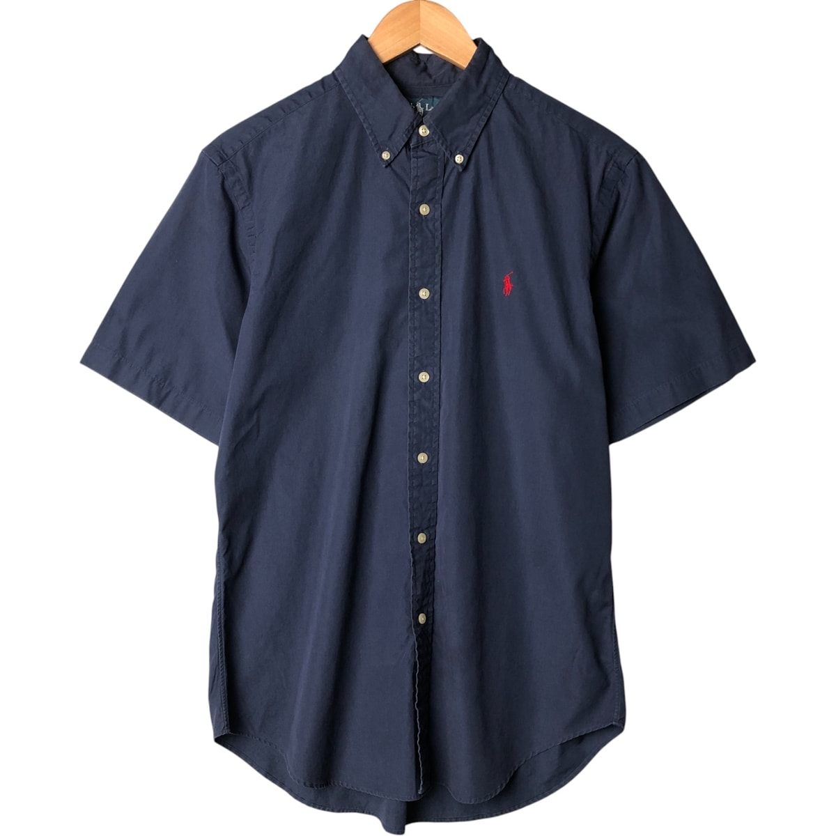 古着 ラルフローレン Ralph Lauren CLASSIC FIT 半袖 ボタンダウンシャツ メンズM相当/eaa576778