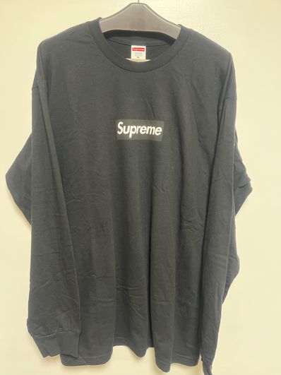 Supreme Box Logo L/S Tee "Black"