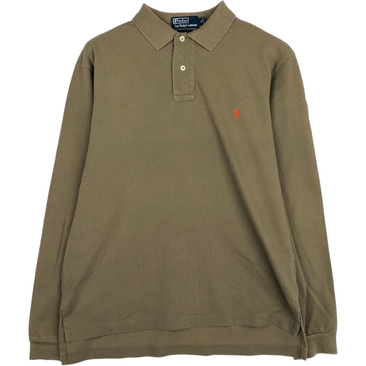 古着 ラルフローレン Ralph Lauren POLO by Ralph Lauren CUSTOM FIT 長袖 ポロシャツ メンズM相当/eaa631911