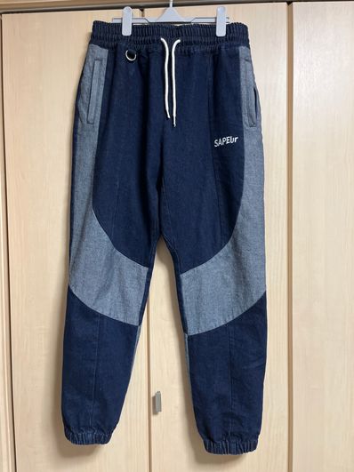 SAPEur DENIM TRACK PANTS "Indigo"