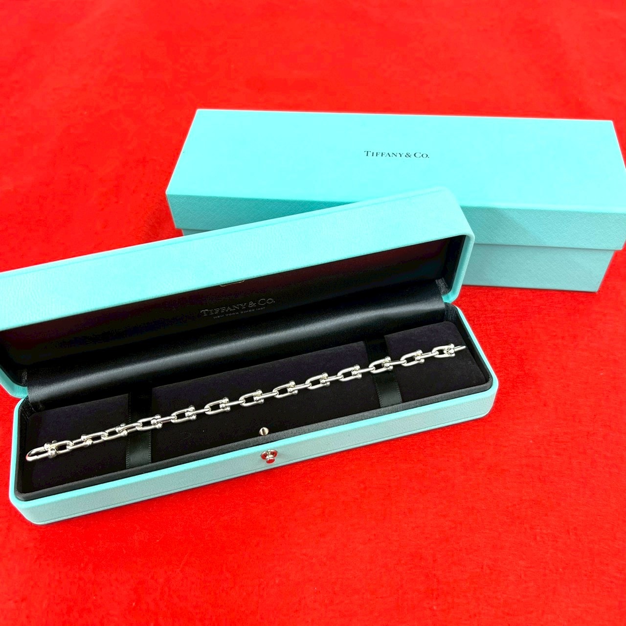 TIFFANY&Co. ティファニー ハードウェア スモールリンク ブレスレット シルバー925 ブレスレット シルバー
 60629