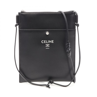 セリーヌ CELINE シャープポーチ テイク アウェイ ショルダーバッグ バッグ レザー レディース ブラック系 L103B2K0538SI 【新品】