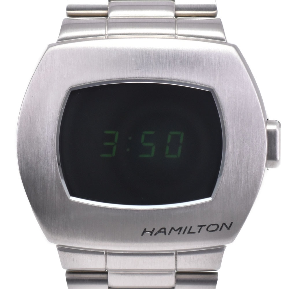 ハミルトン HAMILTON H52414131 アメリカンクラシック PSR クォーツ メンズ 美品 箱・保証書付き C#146902