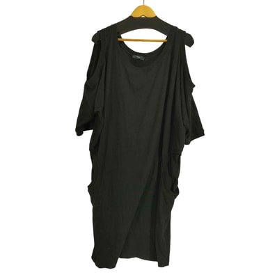 00S デザイン クルーネック Tシャツ ロング丈【1139570169561】