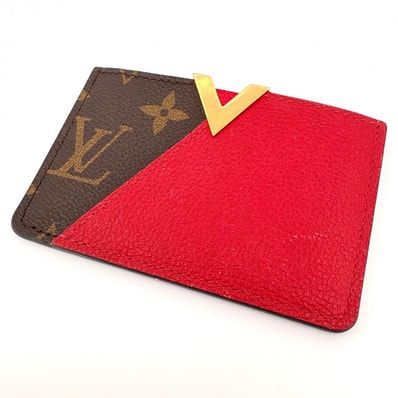 ルイ・ヴィトン LOUIS VUITTON モノグラム ポルトカルト・キモノ スリーズ M56172 カードケース【鑑定済み】正規品