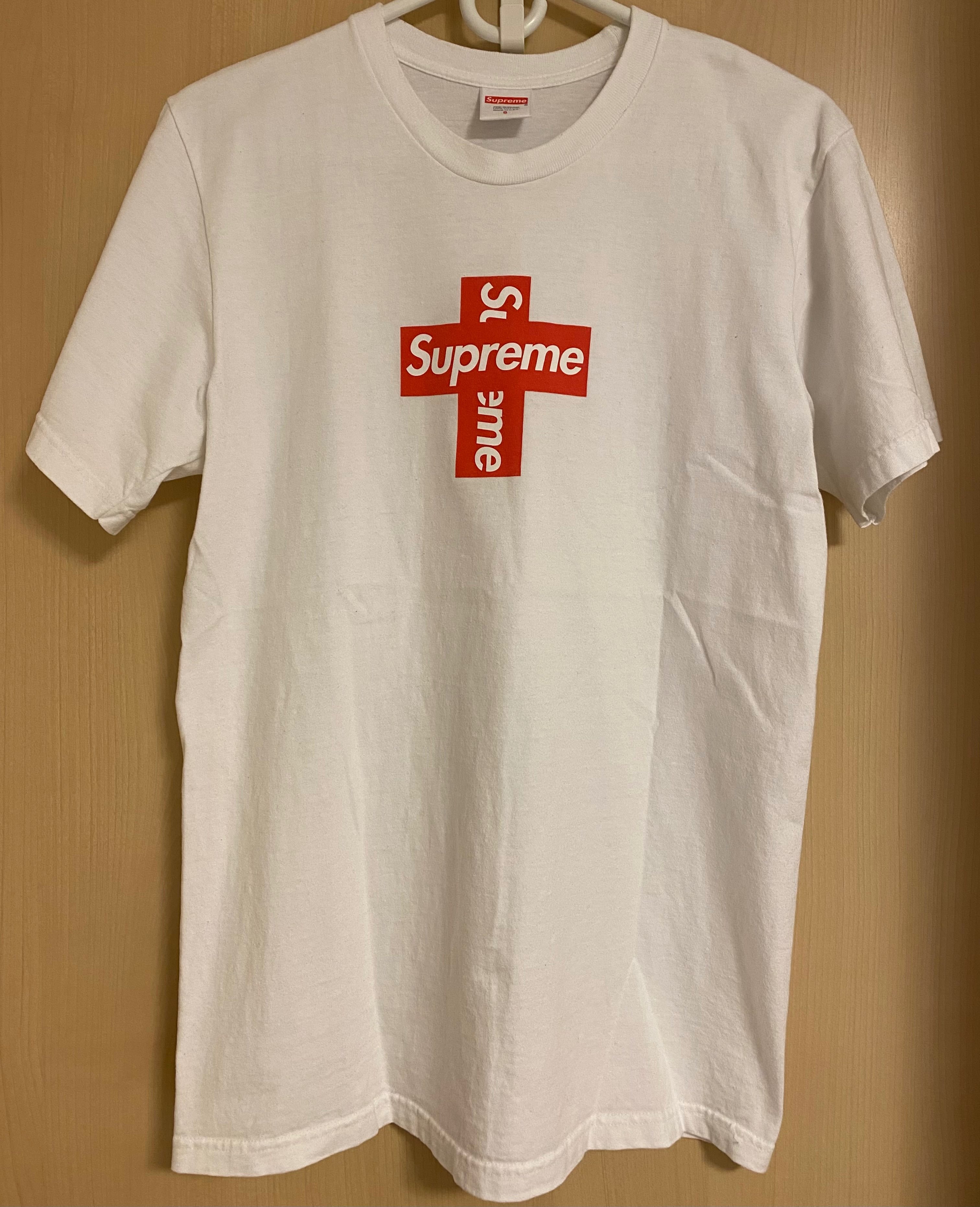 Supreme Cross Box Logo Tee "White"
