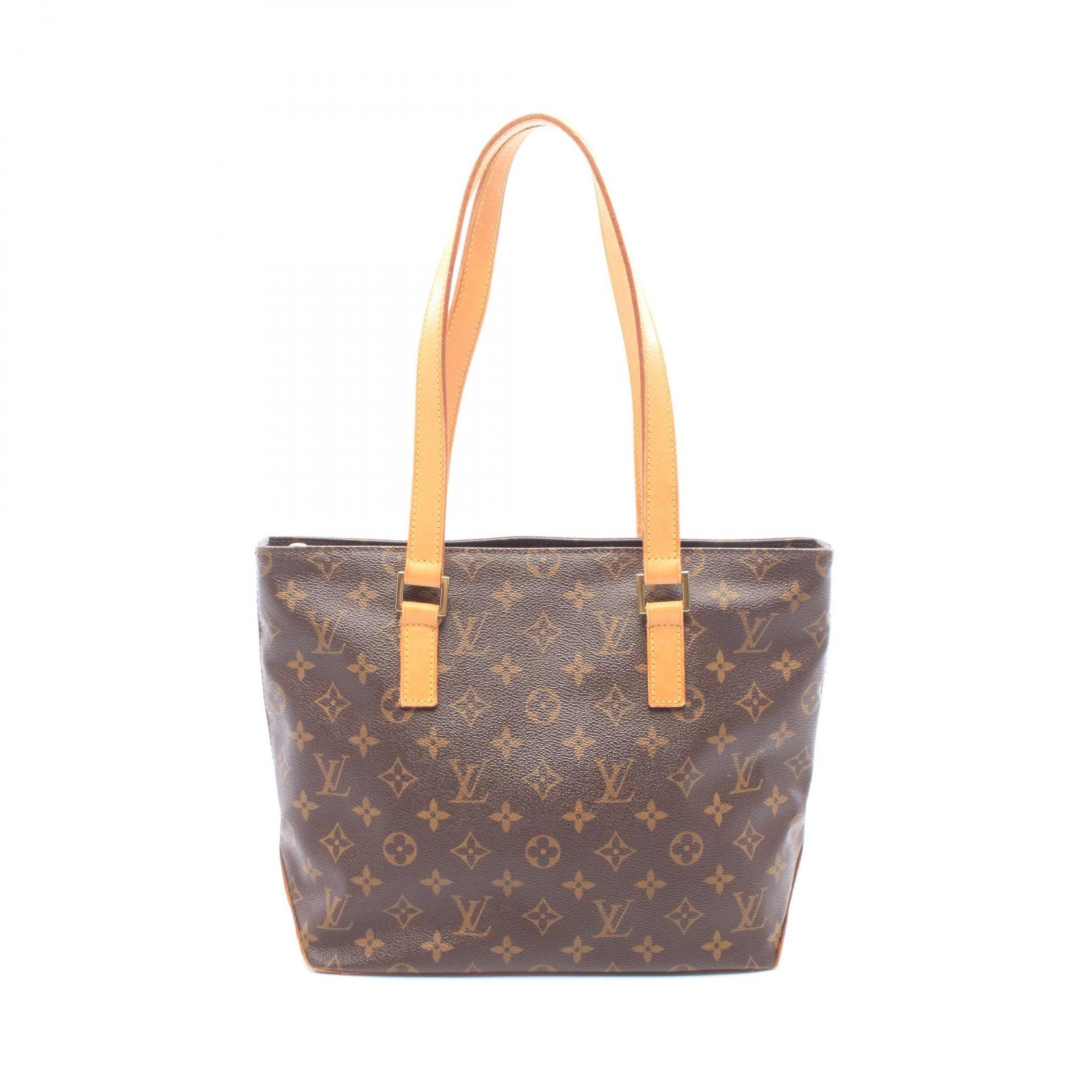 ルイ・ヴィトン LOUIS VUITTON カバピアノ ショルダーバッグ バッグ PVCコーティングキャンバス レザー モノグラム レディース ブラウン系 M51148 【中古】