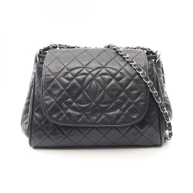 シャネル CHANEL マトラッセ ショルダーバッグ バッグ キャビアスキン(グレインドカーフ) レディース ブラック系 【中古】