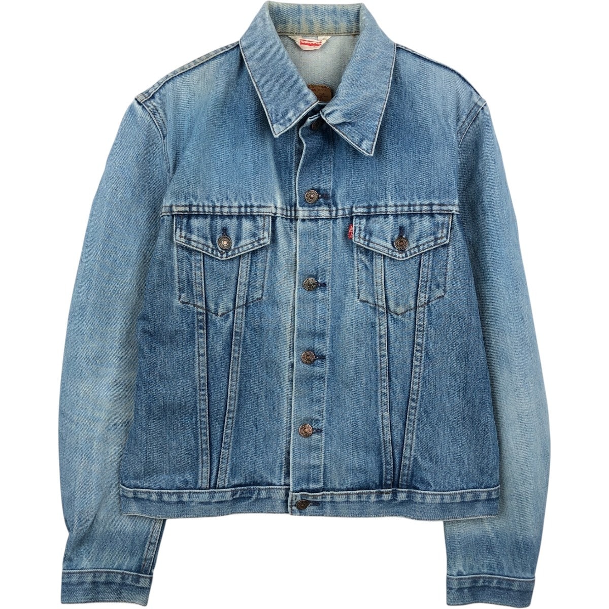 古着 70年代 リーバイス Levi's 70500 ユーロモデル デニムジャケット Gジャン フランス製 メンズL相当 ヴィンテージ/eaa663781