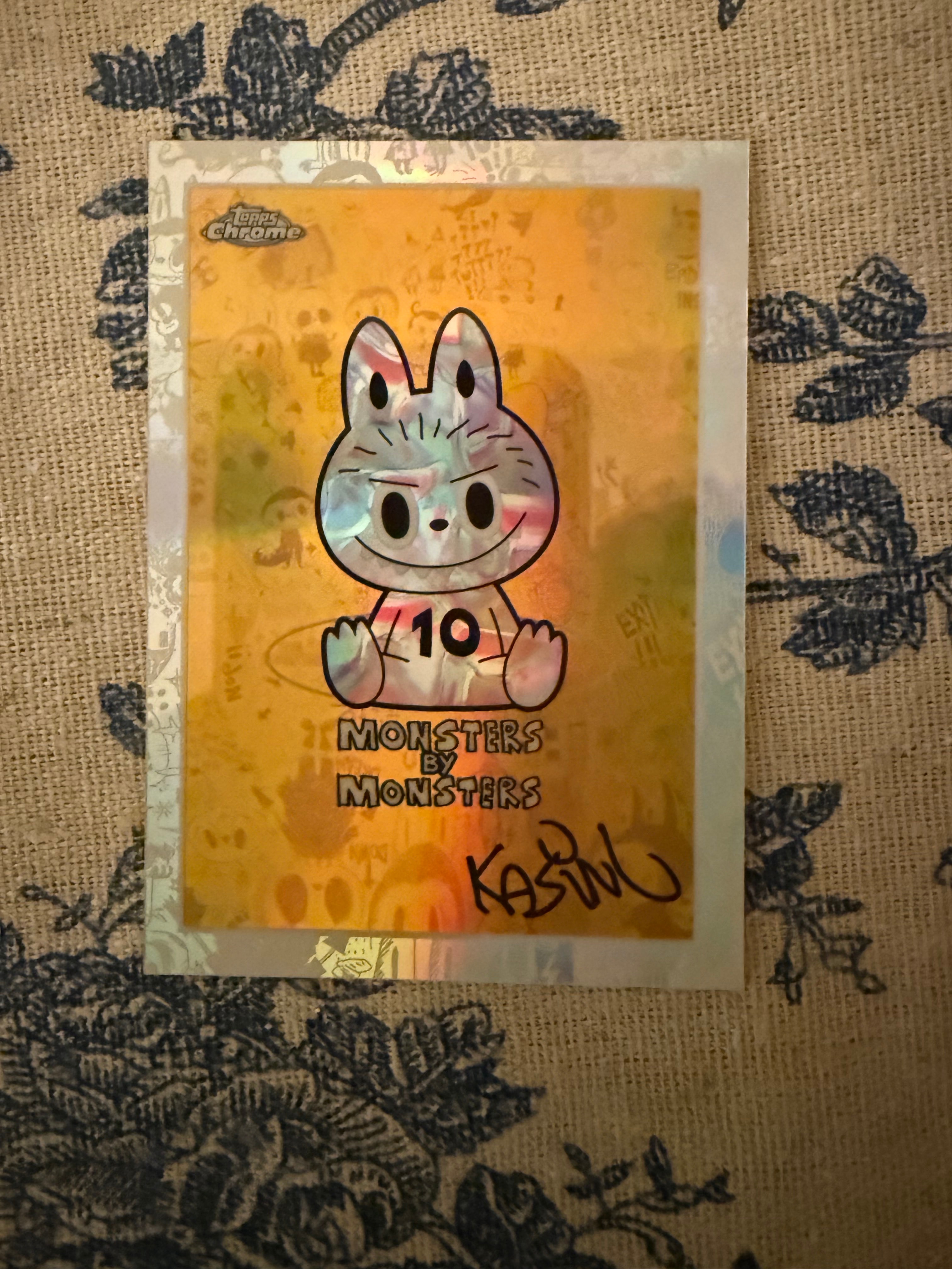 モンスターズ バイ モンスターズ :アーティストファクシミリ [4](トップスクローム「2025 ラブブ 10周年 アニバーサリーボックス」)