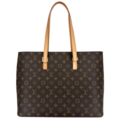 LOUIS VUITTON ルイヴィトン トートバッグ モノグラム ルコ ハンドバッグ 肩掛け M51155 モノグラムキャンバス ブラウン 茶 ゴールド金具 レディース【中古品】