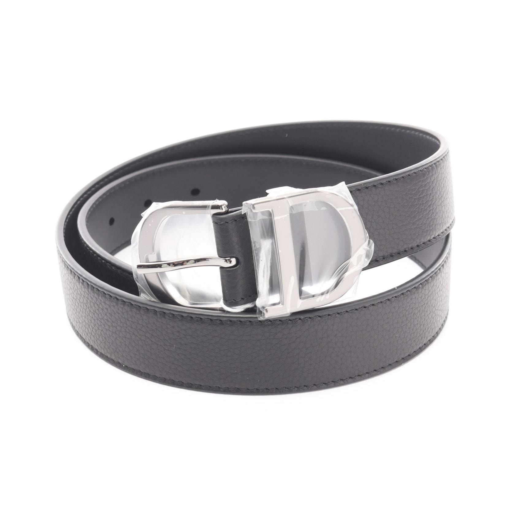 ディオール Dior CDロゴ ベルト 衣料品 レザー メンズ ブラック系 4568RUYRTH00N85 【新品】