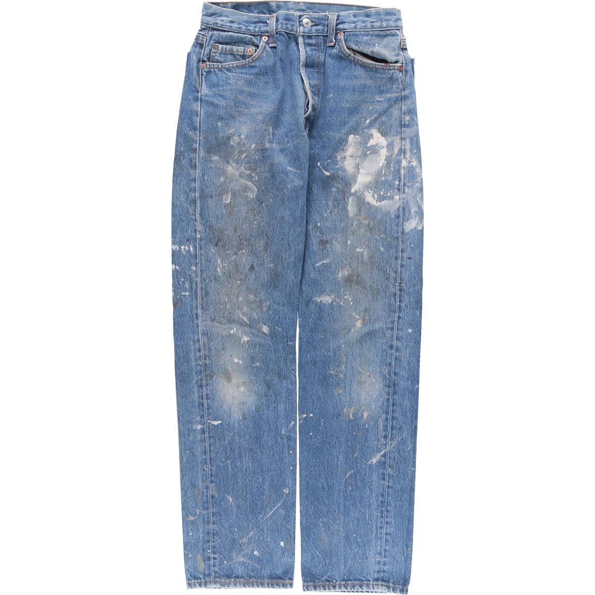 古着 ~90年代 リーバイス Levi's 501 ペイント ストレートデニムパンツ メンズw29相当 ヴィンテージ/evb009820