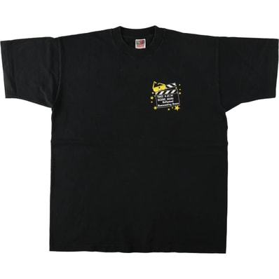 古着 ~00年代 フルーツオブザルーム FRUIT OF THE LOOM HEAVY cotton プリントTシャツ メンズXL相当/eaa626857