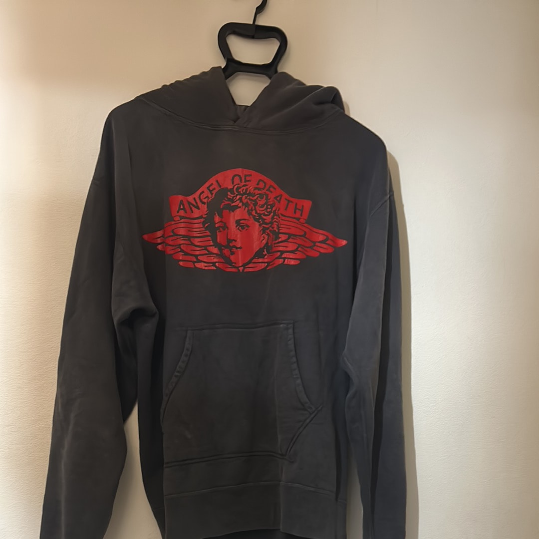 セントマイケル 24SS エンジェル フーディー "ブラック"