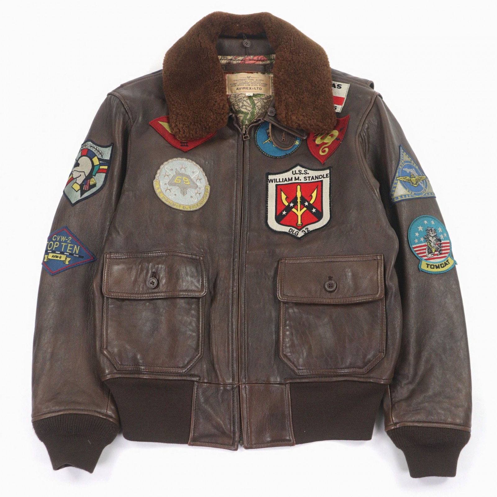 美品 アヴィレックス ジャケット G-1 TOP GUN L 6181013