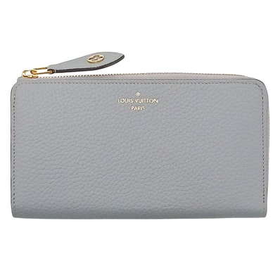 LOUIS VUITTON ルイ・ヴィトン ポルトフォイユ コメット 長財布 M82503 レザー グレー ピンク レディース【中古】