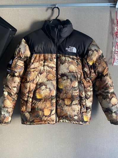 Supreme x The North Face Leaves Nuptse Jacket "Leaves"