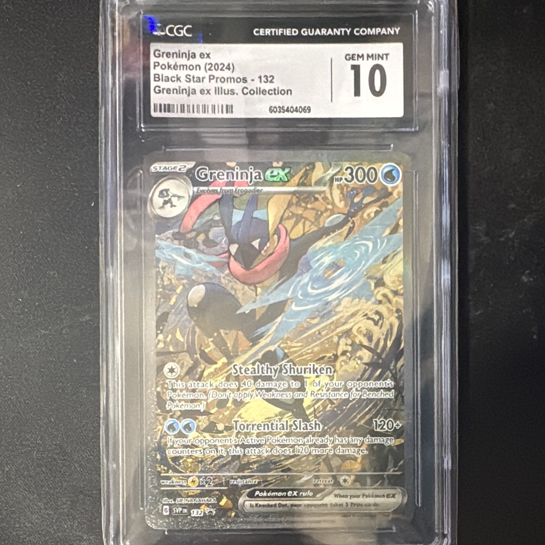 ゲッコウガex P [SVP EN 132]【英語版】(スカーレット&バイオレット「シュラウデッドフェイブル ゲッコウガex スペシャルイラストレーション コレクション」)