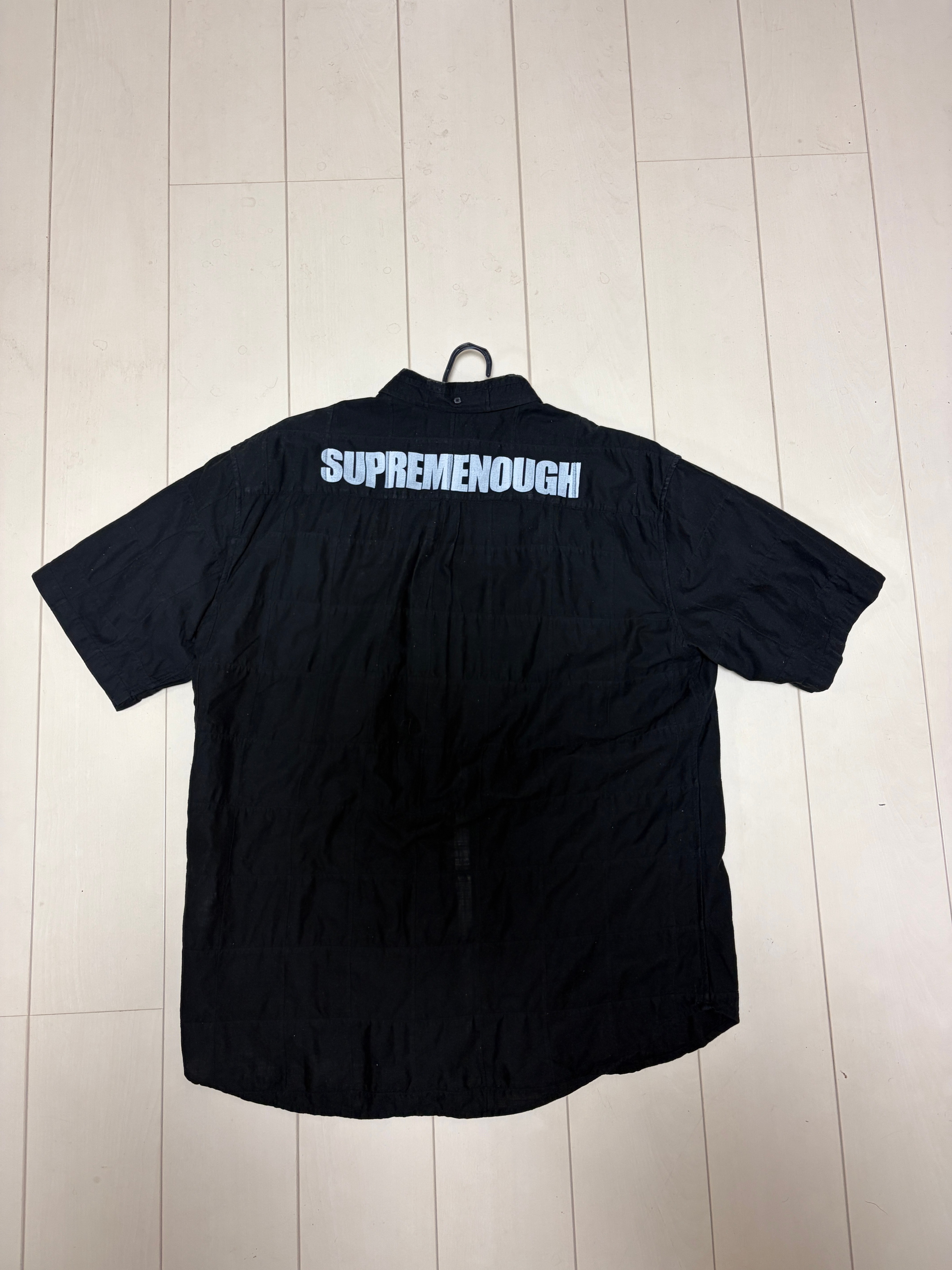 Supreme x GOODENOUGH Patchwork S/S Shirt "Black"