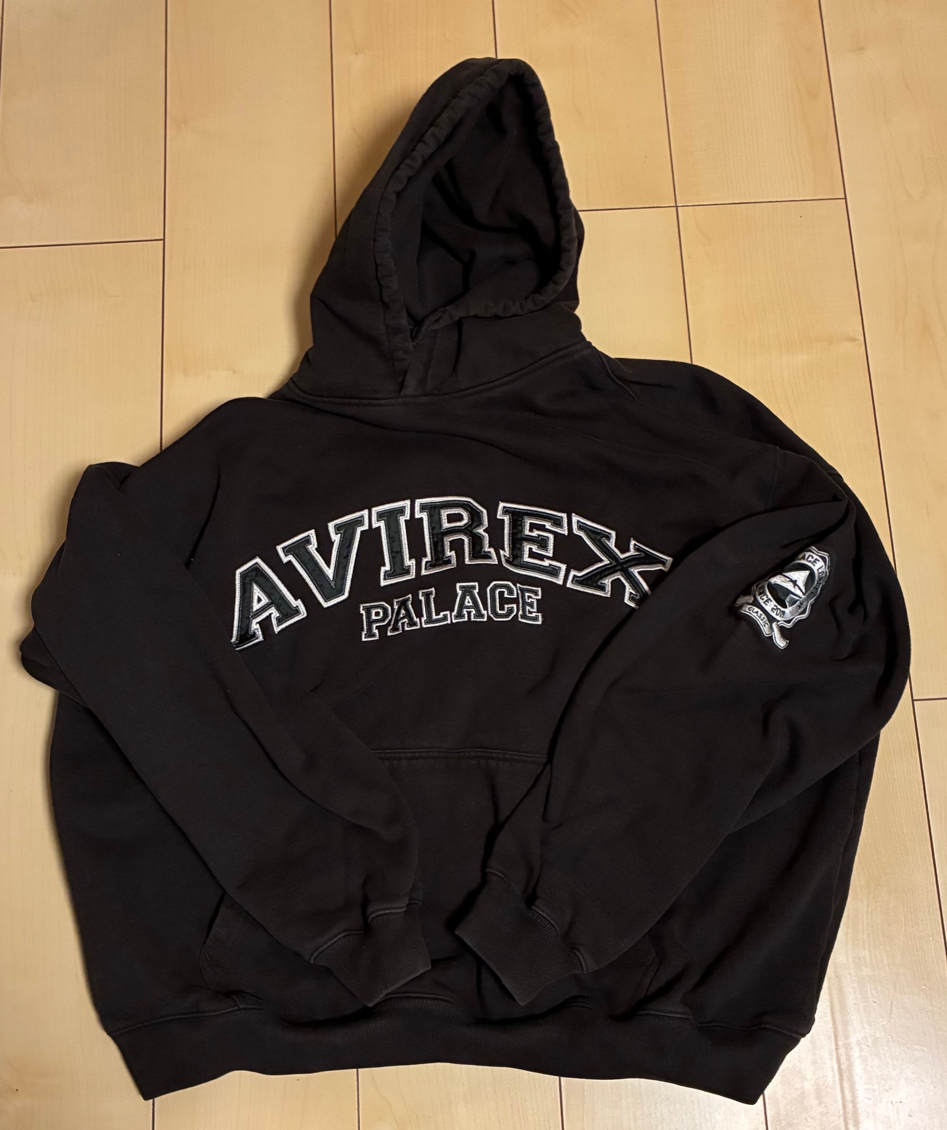 PALACE x AVIREX Hood "Black"