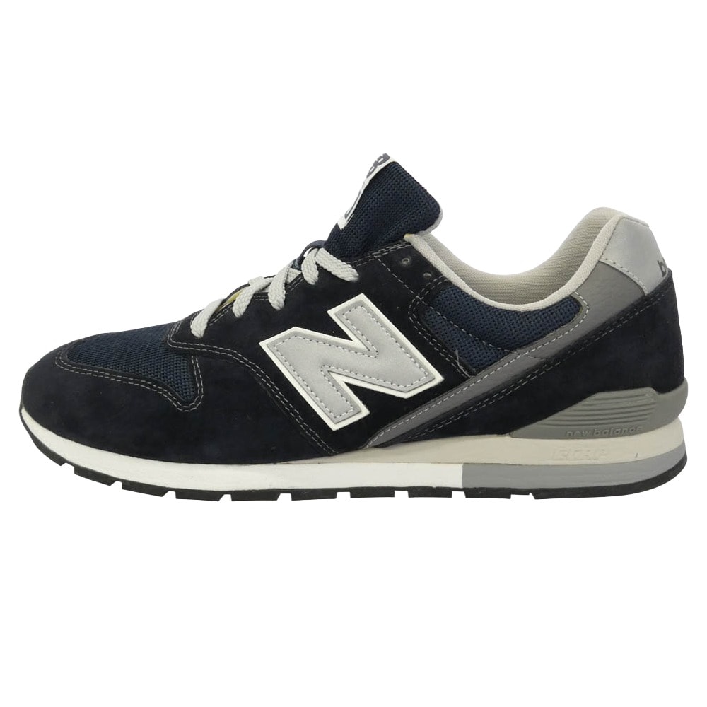 NEW BALANCE ニューバランス CM996BN 996 スエード メッシュ ローカット スニーカー ダークネイビー系 29cm【中古】