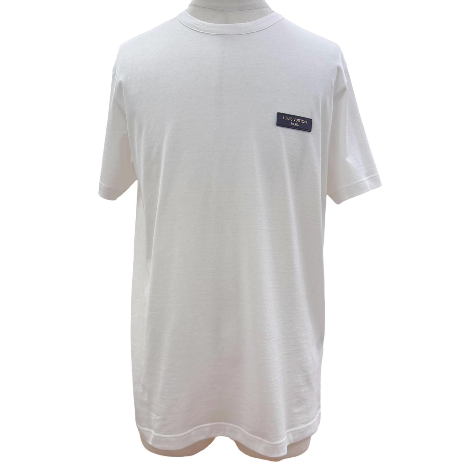 未使用品 ルイヴィトン 半袖Tシャツ ホワイト メンズ L 1AK7GW