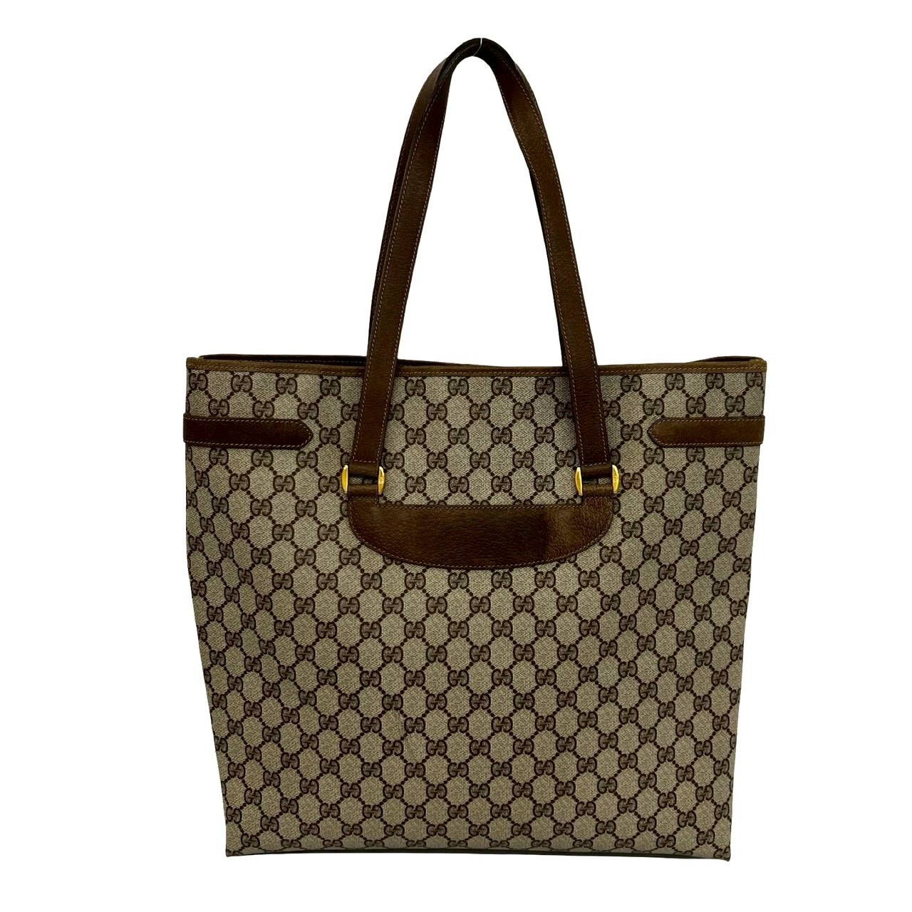 B (目立った傷や汚れなし)】GUCCI グッチ GG ロゴ 金具 PVC レザー
