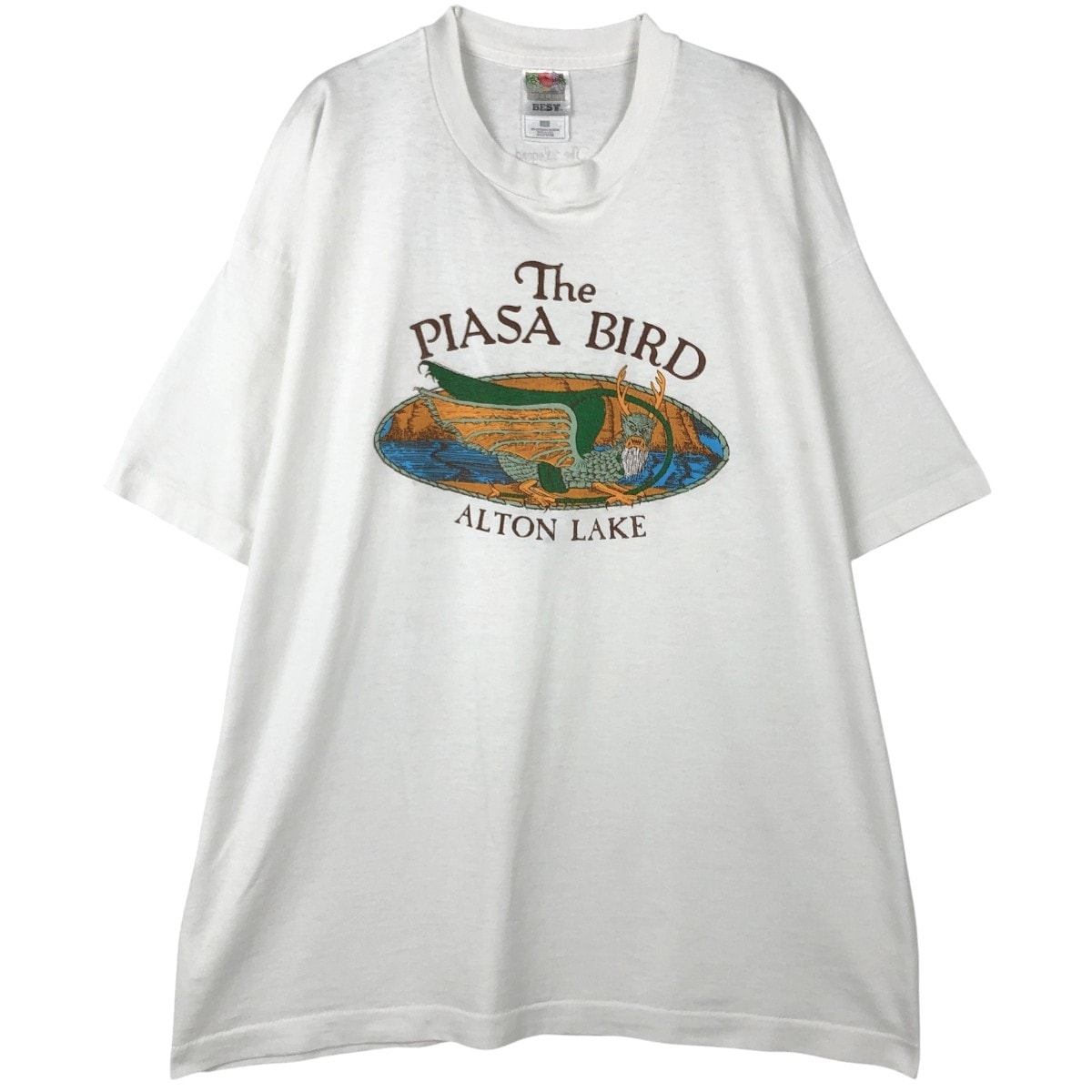 古着 90年代 フルーツオブザルーム FRUIT OF THE LOOM BEST プリントTシャツ USA製 メンズXL相当 ヴィンテージ/eaa669910
