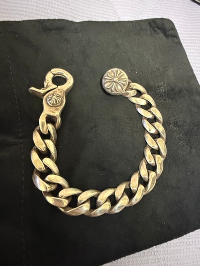 Chrome Hearts Classic Chain Clip Bracelet "Silver"