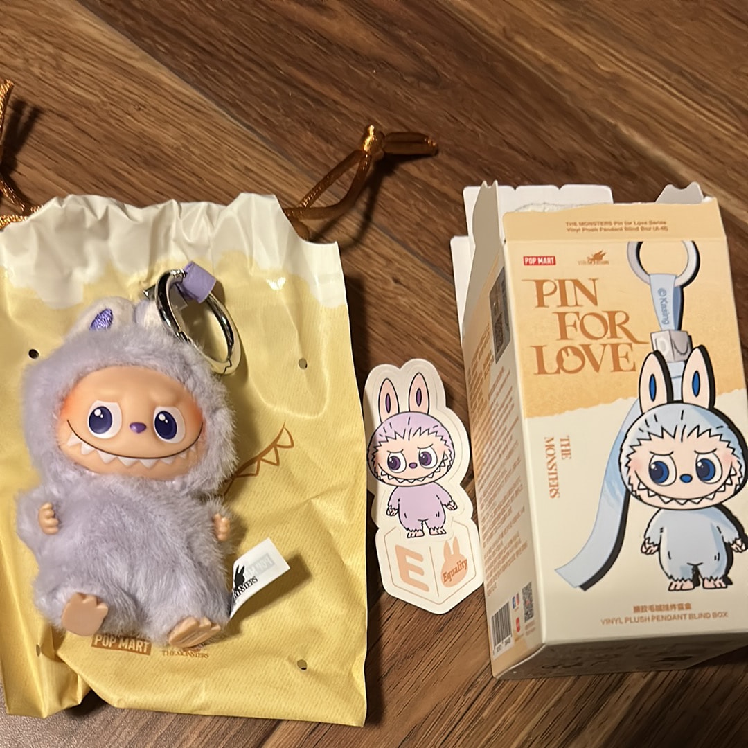 ポップマート ザ モンスターズ (ラブブ) ピン フォー ラブ シリーズ