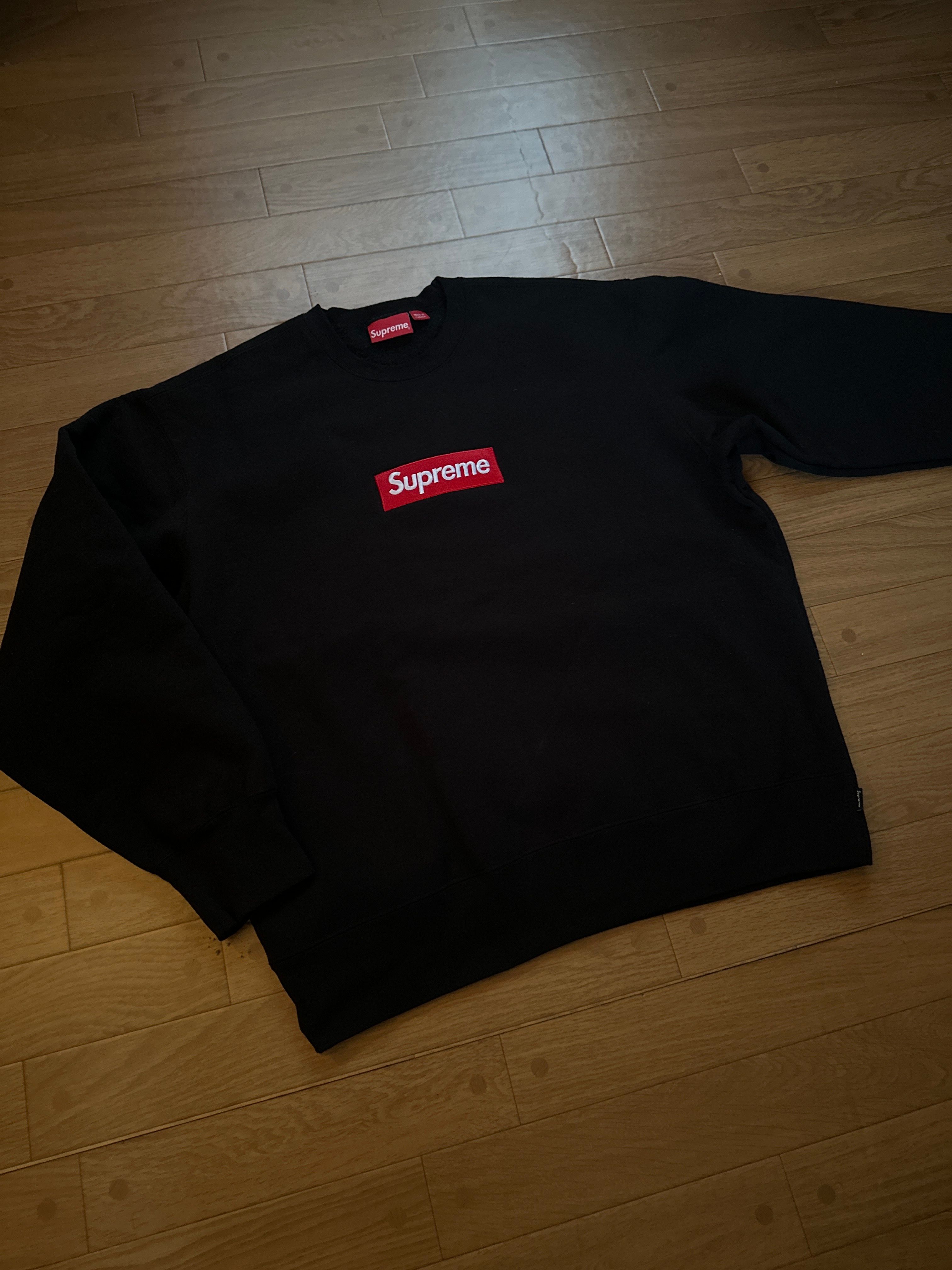 Supreme Box Logo Crewneck "Black" (22FW)
