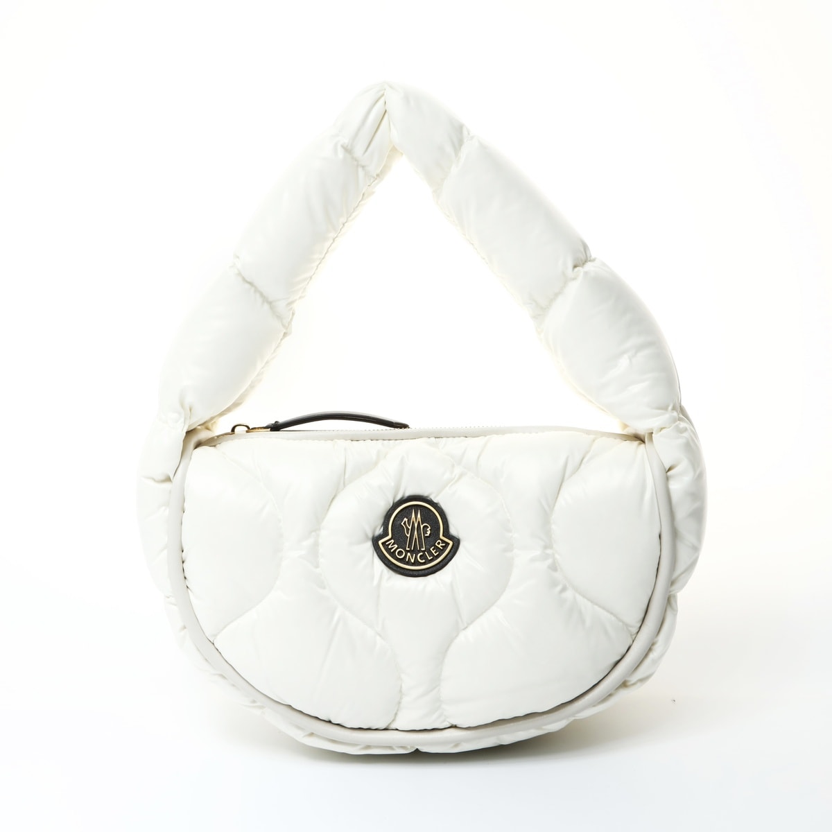 モンクレール MONCLER デライラ ワッペン ダウン ショルダーバッグ【中古】