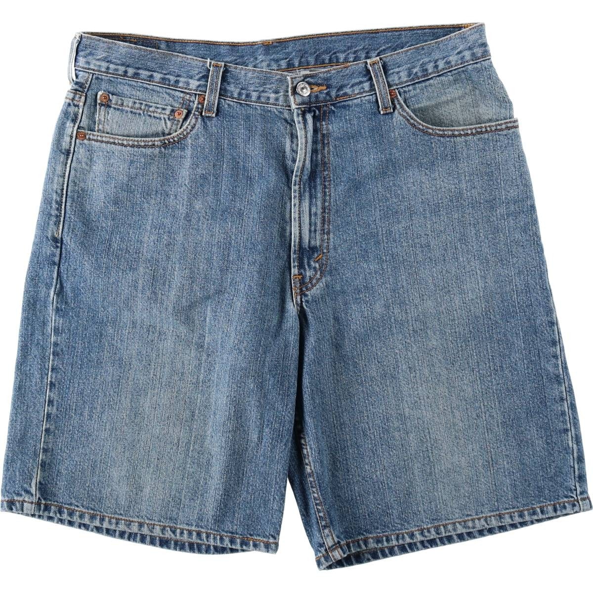 古着 リーバイス Levi's 550 RELAXED FIT デニムショーツ ショートパンツ メンズw36相当/eaa620222