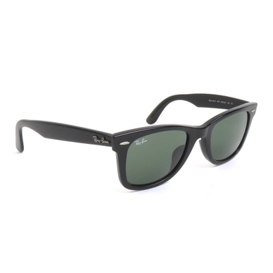 レイバン Ray-Ban サングラス プラスチック ブラック ユニセックス【中古】 56831a