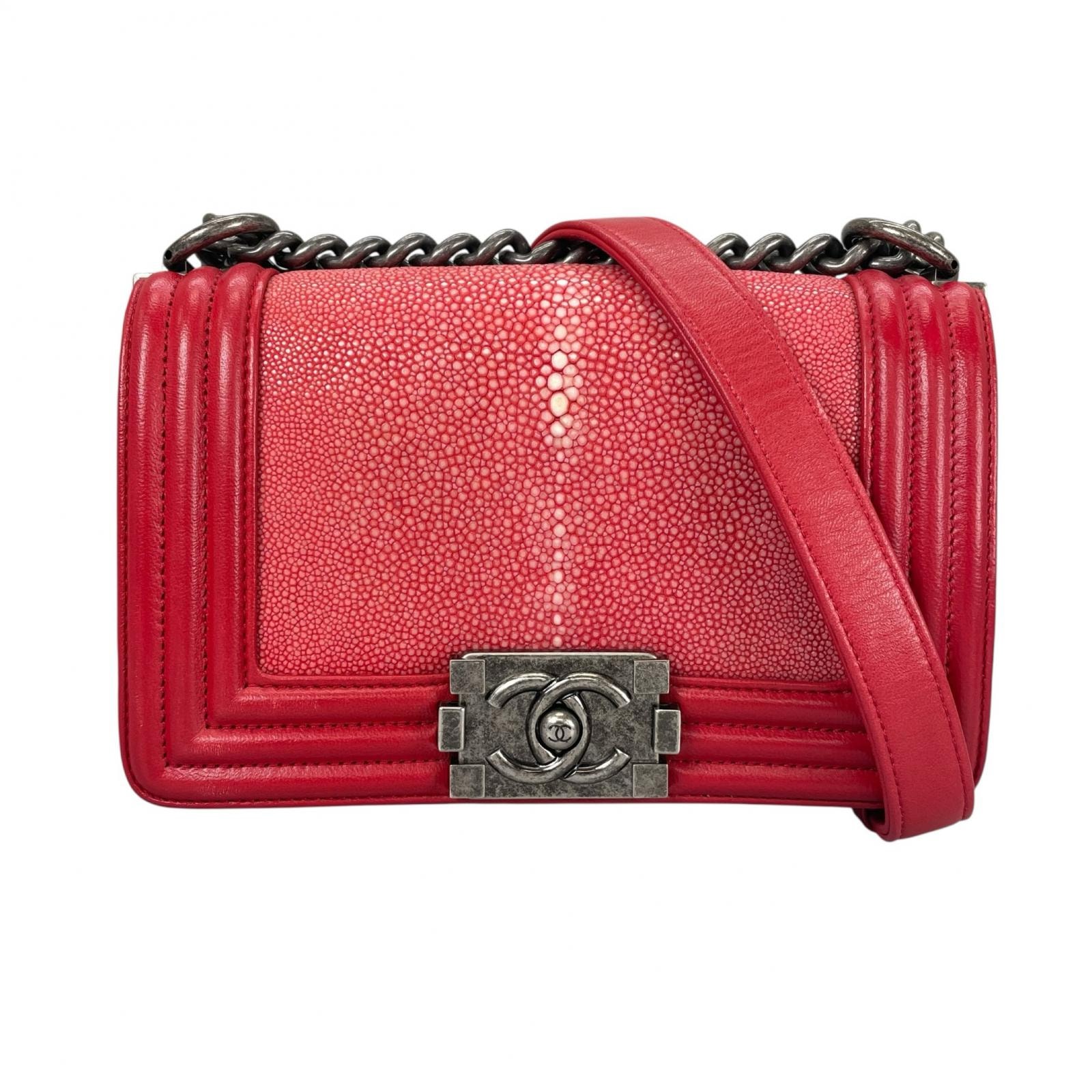 シャネルボーイシャネル20 ショルダーバッグ レディース