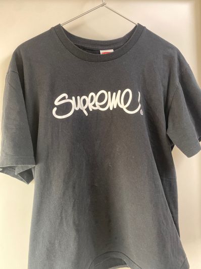 Supreme Handstyle Tee "Black"